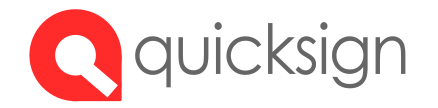 Quick Sign Screen QuickSign | Notary Service